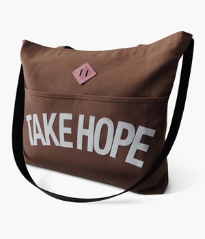 TAKE HOPE REIS TOTE BAG