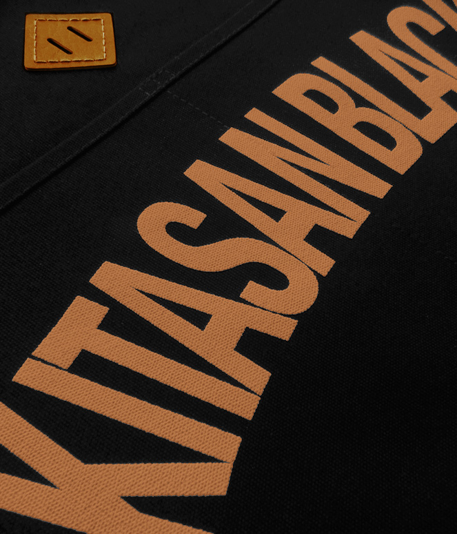 KITASAN BLACK REINS TOTE BAG