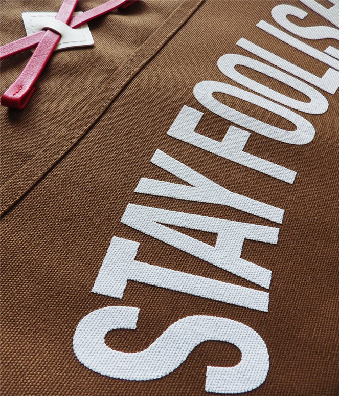 STAY FOOLISH REINS TOTE BAG