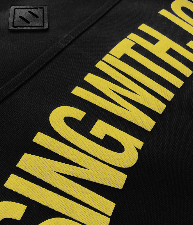 SING WITH JOY REINS TOTE BAG